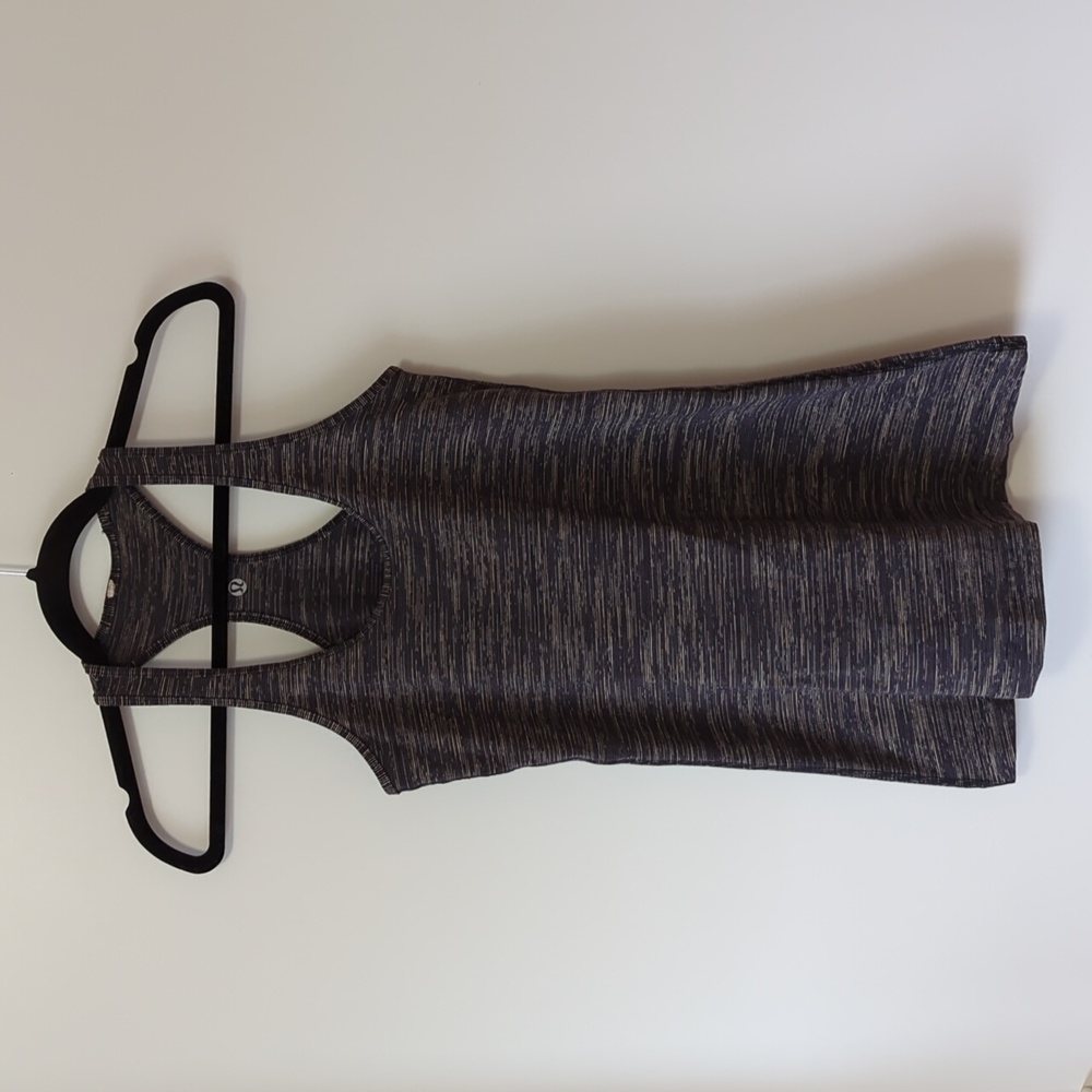 Lululemon Gray racerback tank top - size 2
